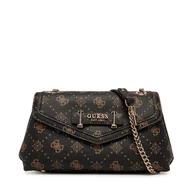 Torebki damskie - Torebka Guess Silia HWGP98 90210 Brązowy - miniaturka - grafika 1