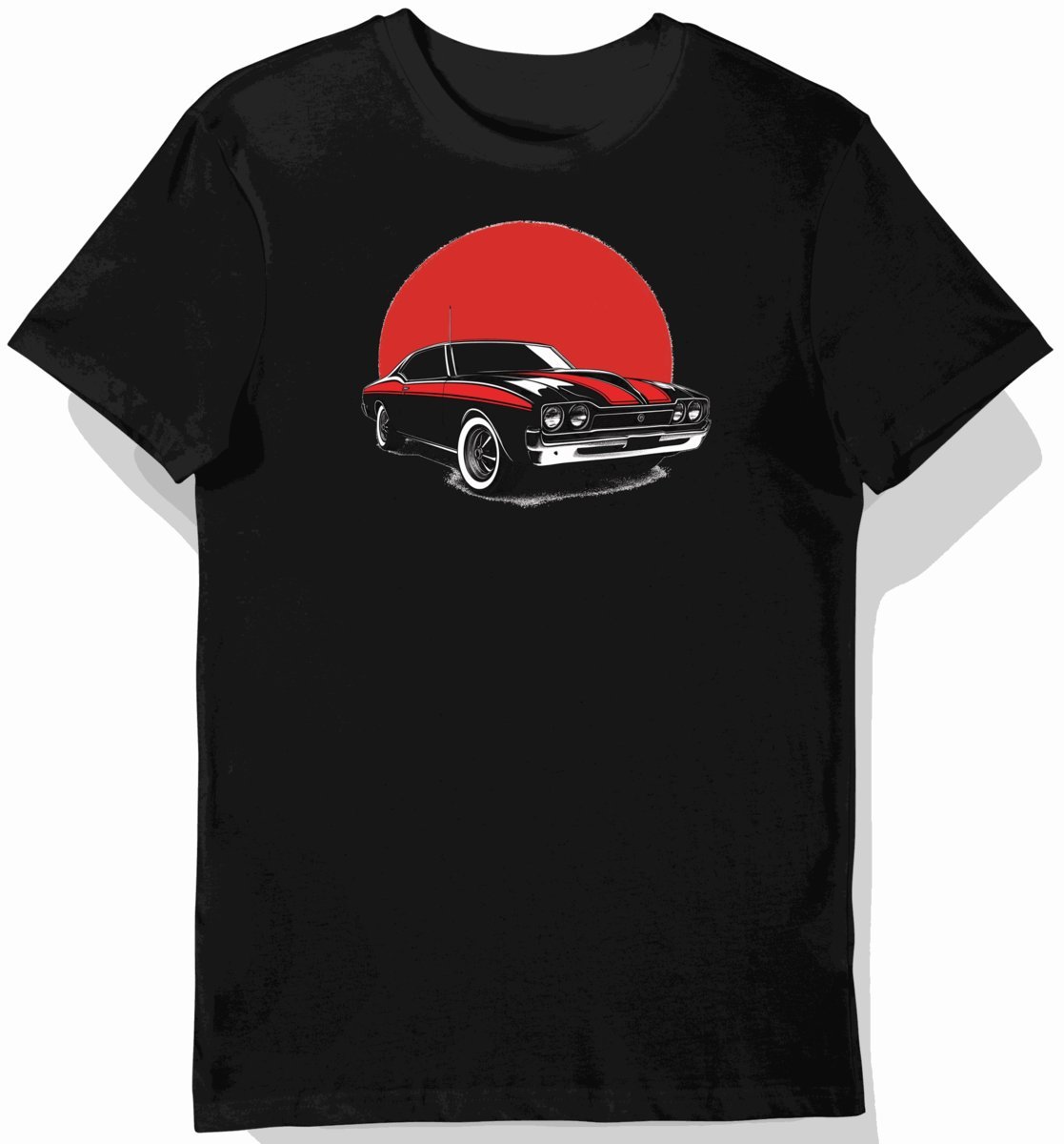Koszulka męska czarna z Mocą Oldsmobile 442 M