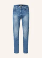 Spodnie męskie - Replay Jeansy Anbass Slim Fit blau - REPLAY - miniaturka - grafika 1