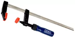 Geko Ścisk stolarski uchwyt 80x300mm ściski stolarskie G29982 - Narzędzia samochodowe - miniaturka - grafika 1