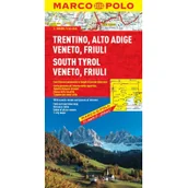 Atlasy i mapy - Marco Polo Tyrol Południowy Wenecja Euganejska mapa 1:300 000 Marco Polo - miniaturka - grafika 1