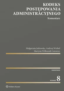 Kodeks postępowania administracyjnego Komentarz - Prawo - miniaturka - grafika 1