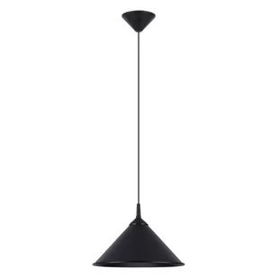Lampa wisząca ZUMA czarna SOLLUX LIGHTING - Lampy sufitowe - miniaturka - grafika 1