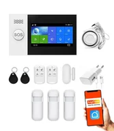 Alarmy - Bezprzewodowy Alarm 2G Gsm + Wifi - Hxa007 R3 + Syrena Przewodowa 105 Db - miniaturka - grafika 1