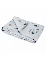 Kołdry i poduszki dla dzieci - Bonjour Cherie Kołderka średnia bambusowa 75/100 Królik astronom - miniaturka - grafika 1