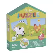 Apli Kids Moje pierwsze puzzle z naklejkami Kids - Puzzle - miniaturka - grafika 1