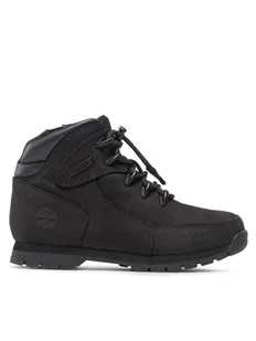 Timberland Trapery Euro Rock TB0A43N20011 Czarny - Buty dla chłopców - miniaturka - grafika 1