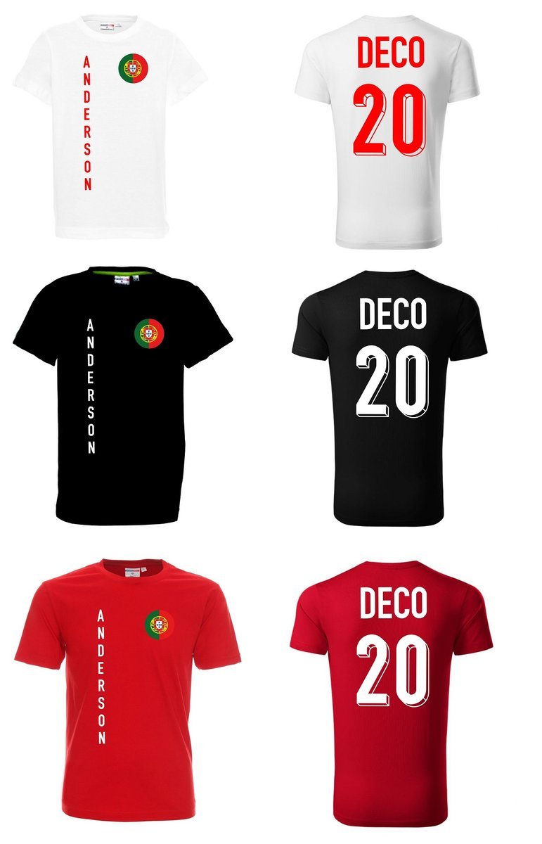Koszulka Portugalia ANDERSON DECO 20 Jr