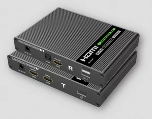 Techly 361629 KVM Extender HDMI/USB po skrętce Cat6A/7 4K 60Hz do 70m | 361629 - Inne akcesoria audio-wideo - miniaturka - grafika 1