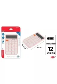 Kalkulator 8,7x14cm różowy - Kalkulatory - miniaturka - grafika 1
