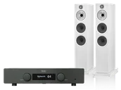 Zestawy stereo - Hegel H120 (czarny) + 603 S3 (biały) - miniaturka - grafika 1