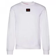 Swetry męskie - HUGO sweter męski, Open White127, L - miniaturka - grafika 1