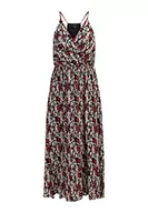 Sukienki - faina Damska sukienka maxi 19226421, czerwona wielokolorowa, M, czerwony, wielokolorowy., M - miniaturka - grafika 1