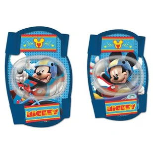 Disney Elbow Knee protectors Mickey Sports dla dzieci, wielokolorowa, S 9010 - Ochraniacze - miniaturka - grafika 1