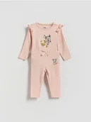 Komplety dla niemowląt - Reserved - Bawełniany komplet Bambi - brudny róż - miniaturka - grafika 1