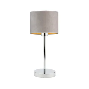 Skandynawska lampa stołowa do salonu NICEA VELUR - Lampy stojące - miniaturka - grafika 1
