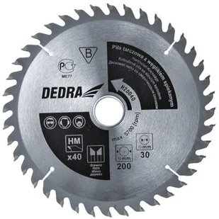 Dedra 200x24x30 H20024 - Tarcze do pił - miniaturka - grafika 1