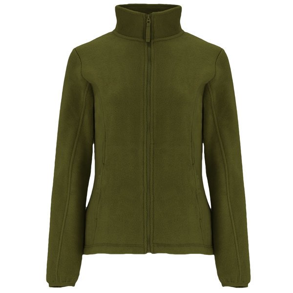 Polar damski bluza polarowa rozpinana ze stójką ROLY CQ6413 PINE GREEN M