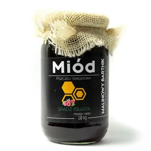 Miód Spadź Iglasta 1Kg Malinowy Bartnik - Miód Miód Spadź Iglasta 1Kg Malinowy Bartnik - Miód - miniaturka - grafika 1