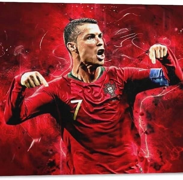 PUZZLE CRISTIANO RONALDO PIŁKA A3 252 el z Nadrukiem + IMIĘ Pudełko #76