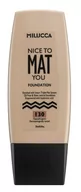 Podkłady do twarzy - Milucca Milucca Nice to Mat You Foundation 130 - podkład do twarzy 30ml - miniaturka - grafika 1