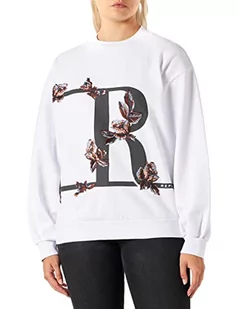 Replay Bluza damska, 001 White, M - Bluzy damskie - miniaturka - grafika 1
