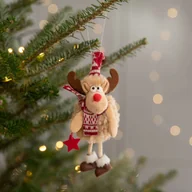 Bombki - Zawieszka choinkowa HAKON renifer 24 cm - miniaturka - grafika 1