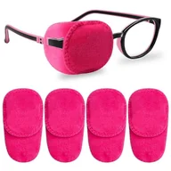 Akcesoria do bielizny - 4 Pack Eye Patches dla dzieci Dziewczęta Chłopcy, prawa lewa opaska na oczy na okulary, Lazy Eye Patch dla dzieci leczących leniwe zezy i rufowe Ro... - miniaturka - grafika 1