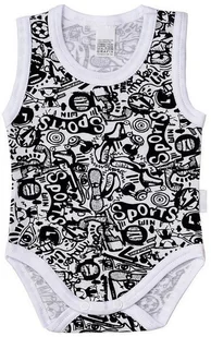 Body 56 Ramiączko na ramiączkach RAMKA ramki Bez rękawa ROZM. 56 Pampicio - Body dla niemowląt - miniaturka - grafika 1