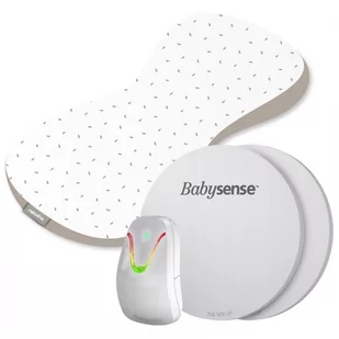 BabySense 7 - monitor oddechu dla niemowląt, testowany klinicznie w zestawie z przenośną poduszką - Elektroniczne nianie i monitory oddechu - miniaturka - grafika 1