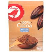 Kakao i czekolada - Auchan - Kakao w proszku o obniżonej zawartości tłuszczu - miniaturka - grafika 1