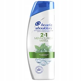 Szampon Do Włosów Head&shoulders 2w1 Menthol Fresh 400 Ml - Szampony do włosów - miniaturka - grafika 1