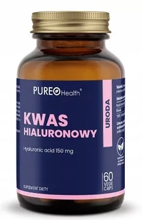 Pureo Health Kwas Hialuronowy 150 mg 60 Kapsułek - Stawy, mięśnie, kości - miniaturka - grafika 1
