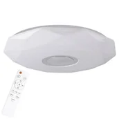 Lampy sufitowe - Polux Plafon LED DIAMOND 36W 50cm z pilotem 313508 - miniaturka - grafika 1