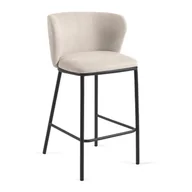Taborety i hokery - Kremowe hokery zestaw 2 szt. 92 cm Ciselia – Kave Home - miniaturka - grafika 1