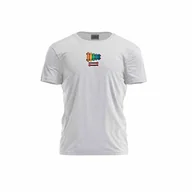 Koszulki męskie - Bona Basics, Męski T-shirt z cyfrowym nadrukiem,% 70% bawełna% 30 poliester, szary, na co dzień, męskie topy, rozmiar: XL, szary, XL - miniaturka - grafika 1