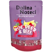 Mokra karma dla psów - Dolina Noteci SuperFood Sarna i wołowina 300 g - miniaturka - grafika 1