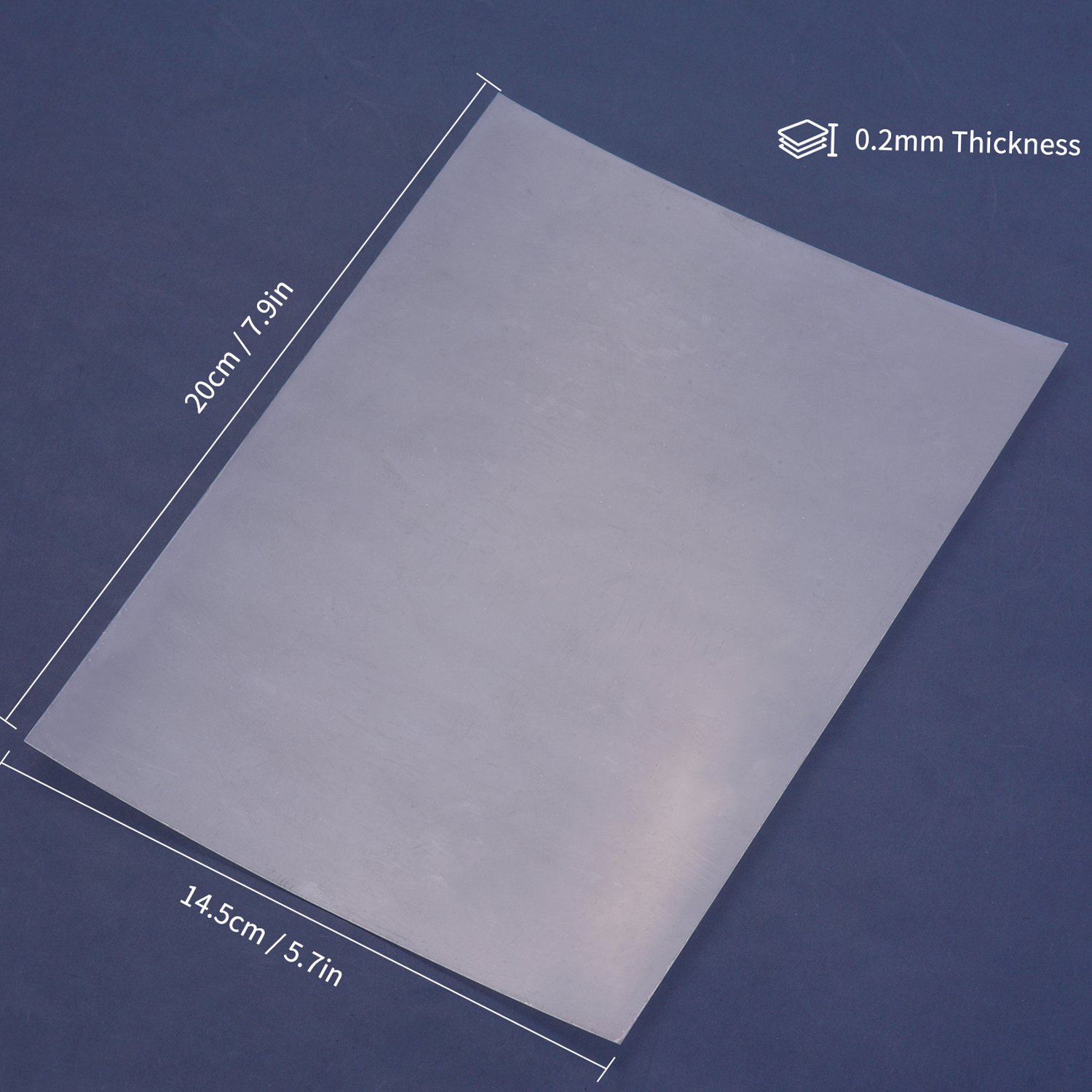 50 arkuszy folii termokurczliwej Zestaw folii termokurczliwej Papier termokurczliwy Arkusze do majsterkowania Ozdoby rzemieślnicze Wisiorki Kolczyki Breloki Akcesoria, 7,9 * 5,7 cala