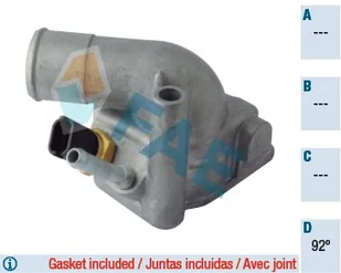 Termostat, płyn chłodzący FAE Elektryka 5351792 - Termostaty - miniaturka - grafika 1