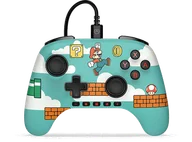 Kontrolery do Nintendo - Kontroler przewodowy POWERA Advantage Wired Controller Mario Time do Nintendo Switch 2 Wielokolorowy - miniaturka - grafika 1