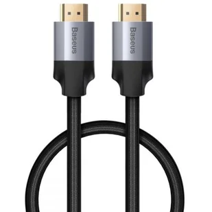 Baseus Kabel przewód HDMI - HDMI 4K60Hz FULL HD 2M | czarny CAKSX-C0G - Kable - miniaturka - grafika 1
