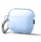 Akcesoria do słuchawek - Elago AirPods Pro 3 Clear Hang Case - etui z karabińczykiem do AirPods Pro 3 niebieskie - miniaturka - grafika 1