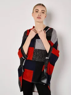 Apricot Golf w kolorze czarno-czerwonym - Swetry damskie - miniaturka - grafika 1