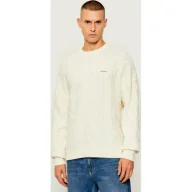 Swetry męskie - Guess Jeans Sweter Relaxed fit z dodatkiem wełny - miniaturka - grafika 1