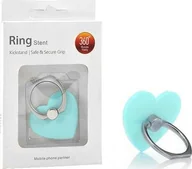 Uchwyty samochodowe do telefonów - Vega UCHWYT TELEFONU STOJAK SERCE MIĘTA UNIWERSALNY VEGA NA RĘKĘ RING HOLDER> - miniaturka - grafika 1