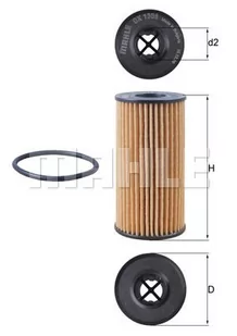 Filtr oleju Mahle OX 1308D - Filtry oleju - miniaturka - grafika 1