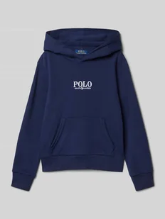 Bluza z kapturem z wyhaftowanym logo - Swetry dla chłopców - miniaturka - grafika 1