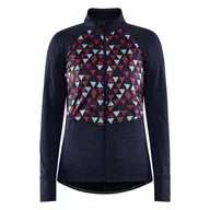 Koszulki rowerowe - Damska Koszulka CRAFT ADV BIKE SUBZ WOOL LS JERSEY W 1911200-396007 – Czarny - miniaturka - grafika 1