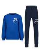 Piżamy chłopięce - Vingino Piżama "Werit" w kolorze niebieskim - miniaturka - grafika 1