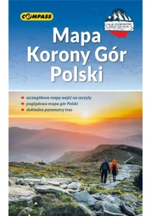 Mapa - Korony Gór Polski - Atlasy i mapy Mapa - Korony Gór Polski - Atlasy i mapy - miniaturka - grafika 1